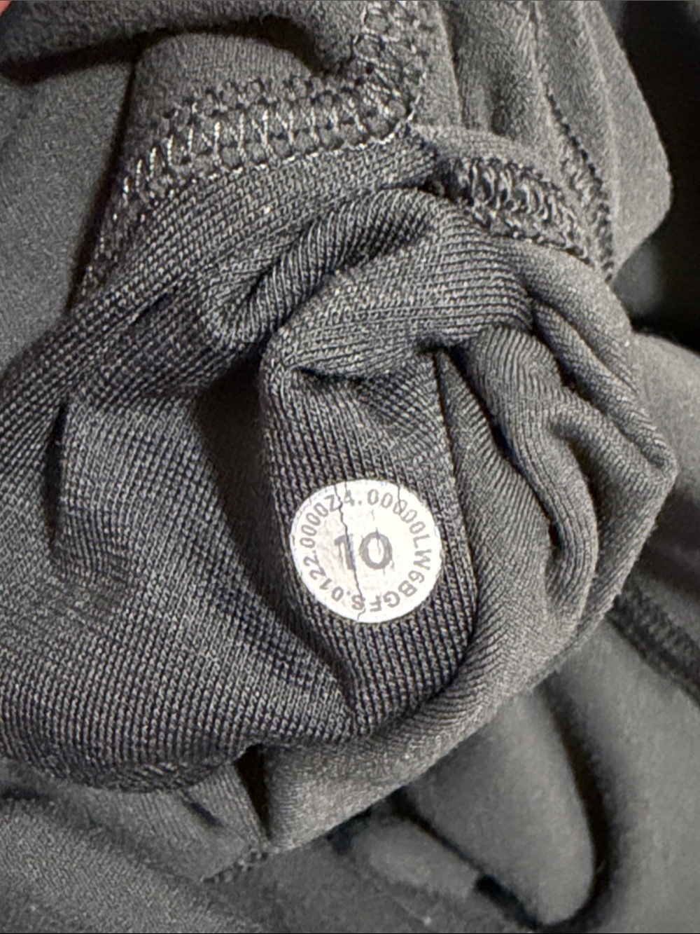 LULULEMON ALIGN 21" Crop Leggings Women’s High Rise Sz 10 Gray Athletic - Picture 3 of 8